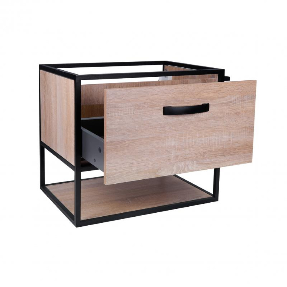 Тумба підвісна Qtap Taurus 600х580х437 Whitish oak QT2474TPT603WO