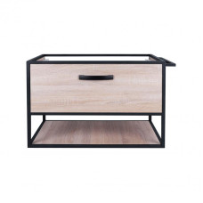 Тумба подвесная Qtap Taurus 800х580х437 Whitish oak QT2474TPT803WO