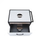 Тумба підвісна Qtap Taurus 600х476х469 White / Whitish oak зі стільницею QT2479TPT603WWO