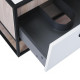 Тумба підвісна Qtap Taurus 600х476х469 White / Whitish oak зі стільницею QT2479TPT603WWO