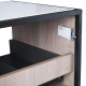 Тумба підвісна Qtap Taurus 700х476х469 White / Whitish oak зі стільницею QT2479TPT703WWO
