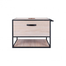 Тумба підвісна Qtap Taurus 700х476х469 Whitish oak зі стільницею QT2479TPT703WO