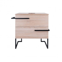 Тумба підлогова Qtap Taurus 690х720х470 Whitish oak зі стільницею QT2480TNT603WO