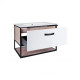 Комплект Qtap Taurus 700х580х437 White / Whitish oak тумба підвісна + раковина врізна QT2472TPT703WWO