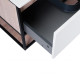 Комплект Qtap Taurus 700х580х437 White / Whitish oak тумба підвісна + раковина врізна QT2472TPT703WWO