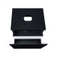 Тумба підвісна Qtap Virgo 600х476х469 Black / White зі стільницею QT1879TPА602BW