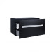 Тумба підвісна Qtap Virgo Black/White зі стільницею QT1879TPА802BW