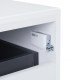 Тумба підвісна Qtap Virgo 600х476х469 White / Whitish oak зі стільницею QT1879TPА601WWO