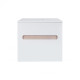 Тумба підвісна Qtap Virgo 600х476х469 White / Whitish oak зі стільницею QT1879TPА601WWO