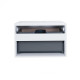Тумба підвісна Qtap Virgo 700х476х469 White / Whitish oak зі стільницею QT1879TPА701WWO