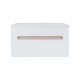 Тумба підвісна Qtap Virgo White/Whitish oak зі стільницею QT1879TPА801WWO