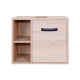 Тумба підвісна Qtap Pisces 600х480х437 Whitish oak зі стільницею QT2579TPL603WO