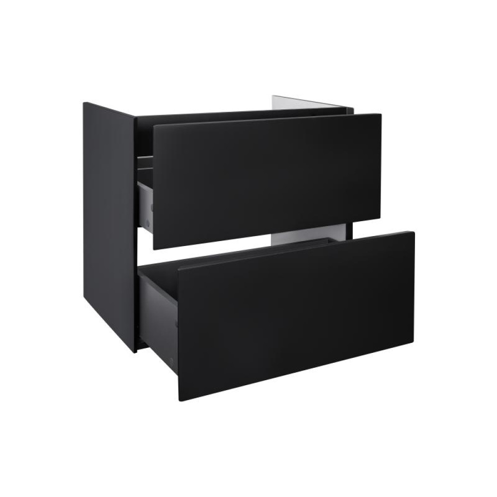 Тумба підвісна Qtap Tern Matt black QT1774TPL602MB