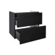 Тумба підвісна Qtap Tern Matt black QT1774TPL602MB
