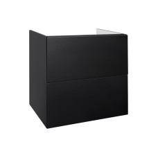 Тумба подвесная Qtap Tern Matt black QT1774TPL602MB