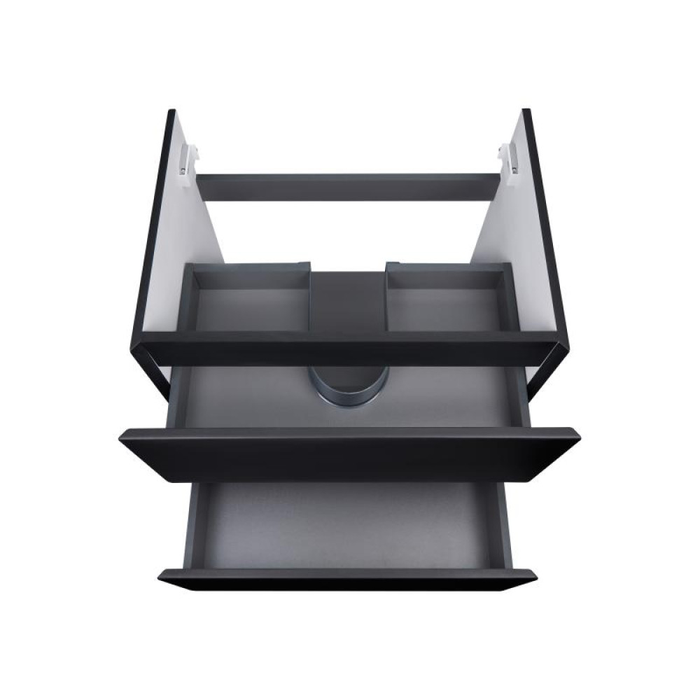 Тумба підвісна Qtap Tern Matt black QT1774TPL602MB