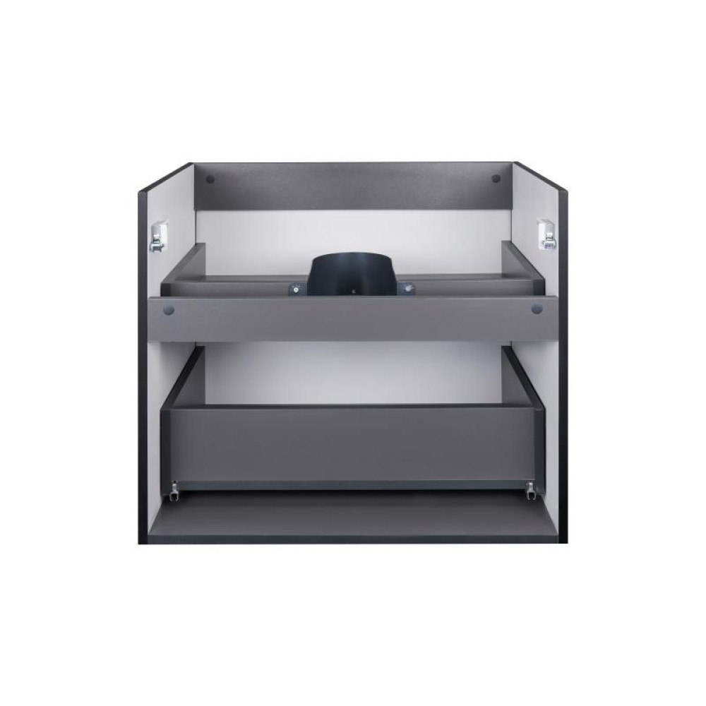 Тумба підвісна Qtap Tern Matt black QT1774TPL602MB