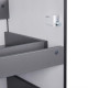 Тумба підвісна Qtap Tern Matt black QT1774TPL602MB