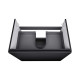 Тумба підвісна Qtap Tern Matt black QT1774TPL702MB