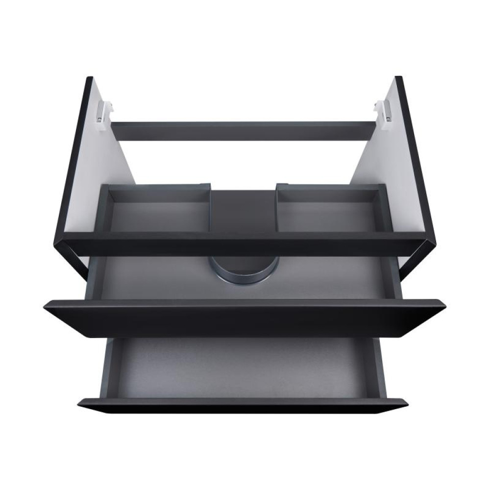Тумба підвісна Qtap Tern Matt black QT1774TPL802MB
