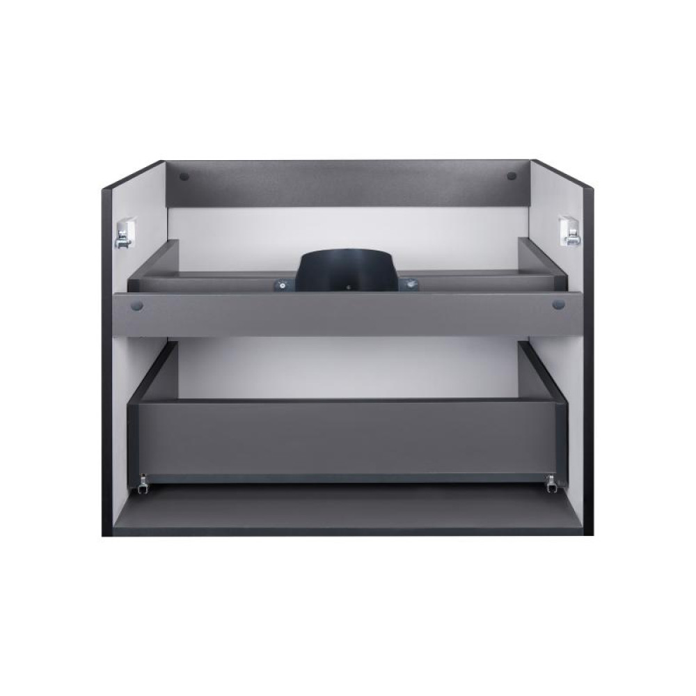 Тумба підвісна Qtap Tern Matt black QT1774TPL802MB