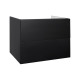 Тумба підвісна Qtap Tern Matt black QT1774TPL802MB