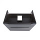 Комплект Qtap Scorpio Graphite тумба для підлоги + раковина врізна QT1471TNВ8023080CG 