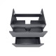 Тумба для підлоги Qtap Scorpio Graphite QT1473TNВ702G