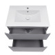 Комплект Qtap Scorpio Graphite тумба підлогова + раковина врізна QT1471TNВ7023070CG