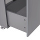 Комплект Qtap Scorpio Graphite тумба підлогова + раковина врізна QT1471TNВ7023070CG
