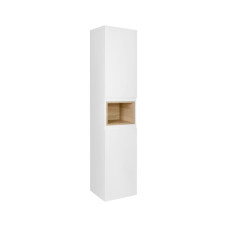 Пенал подвесной Qtap Robin White/Whitish oak QT1376PN1651LWWO