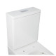 Унітаз-компакт Qtap Crow безободковий з сидінням Soft-close QT05222170W