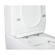 Унітаз-компакт Qtap Crow безободковий з сидінням Soft-close QT05222170W
