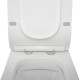 Унітаз-компакт Qtap Crow безободковий з сидінням Soft-close QT05222170W