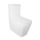 Унітаз-компакт Qtap Crow безободковий з сидінням Soft-close QT05222170W