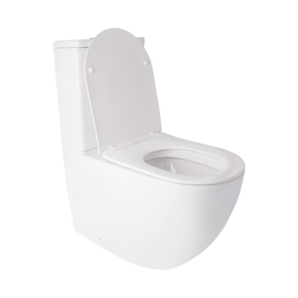 Унітаз-компакт Qtap Jay з сидінням Soft-close QT07222176W