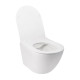 Унітаз підвісний Qtap Jay безободковий з сидінням Soft-close QT07335176W