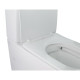 Унітаз-компакт Qtap Stork безободковий з сидінням Soft-close QT15222178W