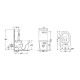 Унітаз-компакт Qtap Stork безободковий з сидінням Soft-close QT15222179W