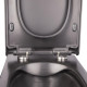 Унітаз підвісний Qtap Tern безободковий з сидінням Soft-close QT1733052ERMB