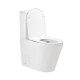 Унітаз-компакт Qtap Scorpio безободковий з сидінням Soft-close QT14222125ARW