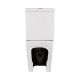 Унітаз-компакт Qtap Tern безободковий з сидінням Soft-close QT17222093ARW