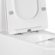 Унітаз-компакт Qtap Tern безободковий з сидінням Soft-close QT17222093ARW