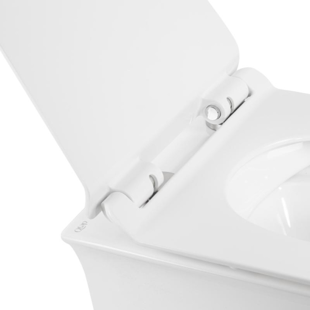 Унітаз підвісний Qtap Virgo безободковий з сидінням Soft-close QT1833051ERW