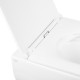 Унітаз підвісний Qtap Aries безободковий з сидінням Soft-close QT0333063ERW
