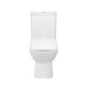 Унітаз-компакт Qtap Aries безободковий з сидінням Soft-close QT03222171ARW