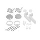 Унітаз-компакт Qtap Aries безободковий з сидінням Soft-close QT03222171ARW
