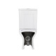 Унітаз-компакт Qtap Aries безободковий з сидінням Soft-close QT03222171ARW