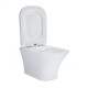 Унітаз підвісний Qtap Presto безободковий з сидінням Soft-close QT24332615EW