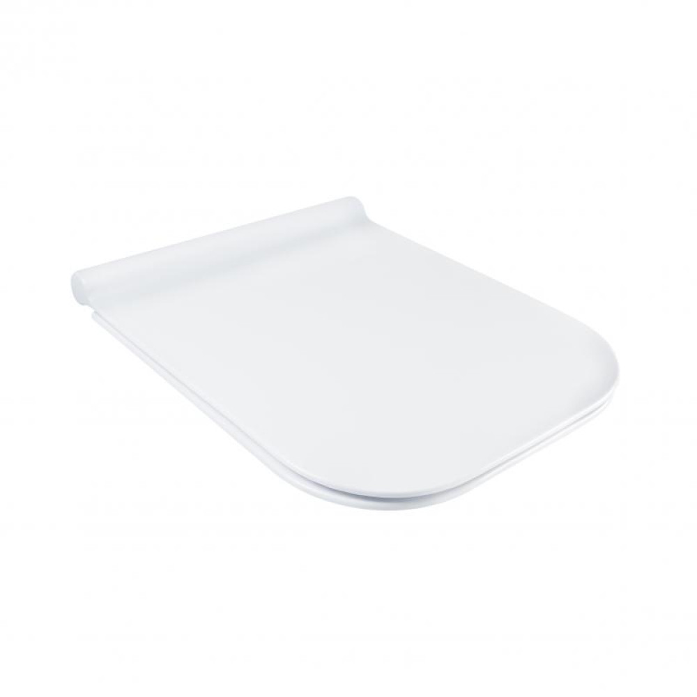Унітаз підвісний Qtap Cardinal Rimless з сидінням Soft Close QT0433C660HW